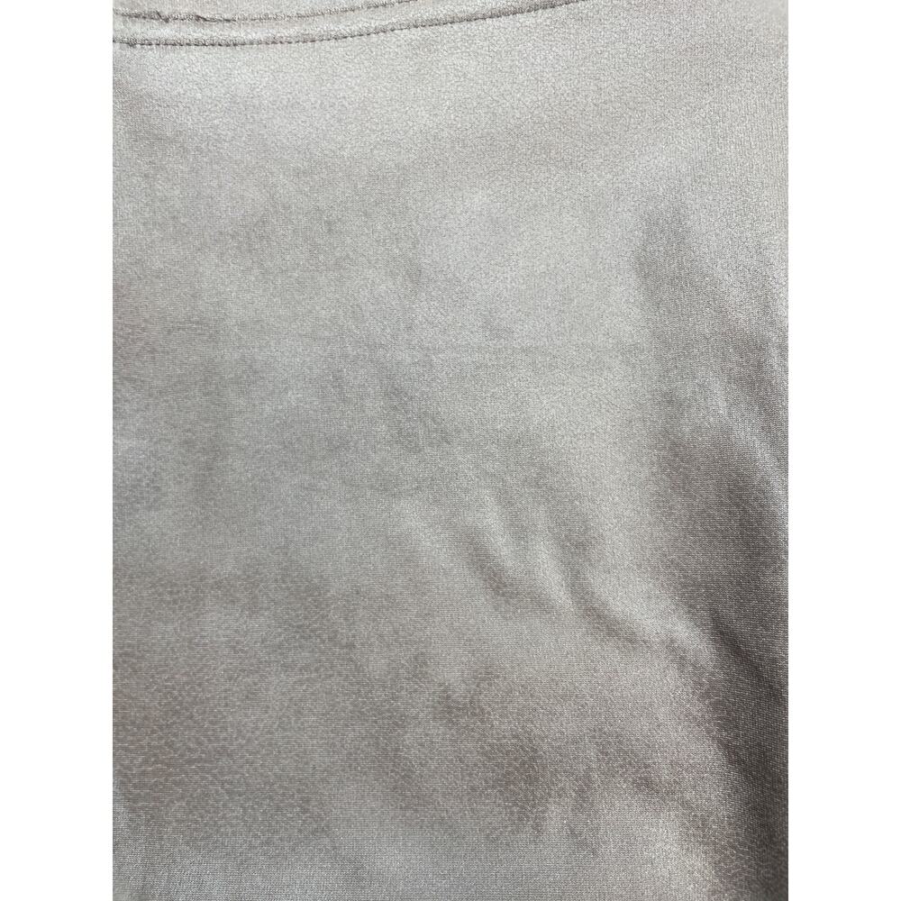 Spanx Leggings Womens XL Brown Faux Leather Shaping Stretch Waistband 29" Inseam - Picture 11 of 11